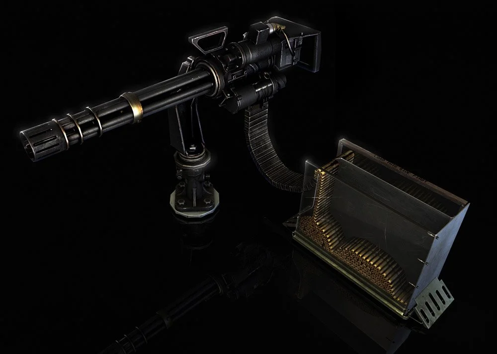 MK44 hard-surface model